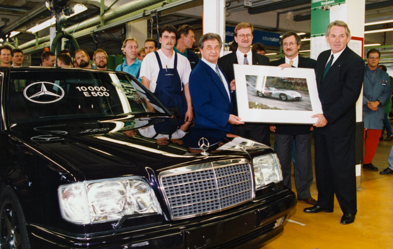 Illustration for article titled Here Are Some Awesome Archive Photos To Help You Remember The Mercedes-Benz 500E Was Totally Boss